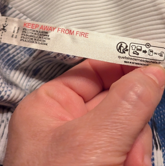 FP Movement Free People Rally Layer Shirt in Ivory Plaid, Size M - Picture 9 of 11